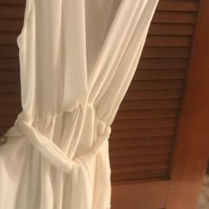 All white Dress, classy, elegant, sexy